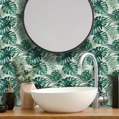 Zdjęcie produktu dla Wodoodporne naklejki winylowe na płytki do kuchni, łazienki i salonu – samoprzylepne naklejki ścienne w stylu boho, 15 x 15 cm, zestaw 25 sztuk