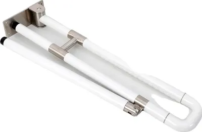 Produktbild von Haltegriff, klappbares Design, 300 kg Tragfähigkeit, WEISS-a, 60cm