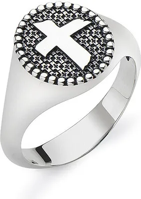 Produktbild von Fingerringen Siegelring Amen Silber 14 Kollektion Croci - frau