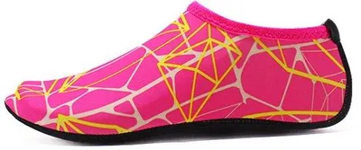 Immagine prodotto di Scarpe da acqua per bambini - Per passeggiate in acqua, nuoto, spiaggia, piscina, yoga, surf - Stampa a tema corallo - Un paio
