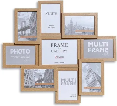 Productafbeelding van Famanu Fotolijst Collage - Moderne fotogalerie voor 9 foto's