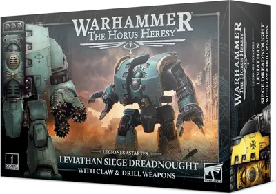 Obrázok produktu pre Warhammer The Horus Heresy Legiones Astartes Leviathan Siege Dreadnought s pazúrmi a vrtákmi