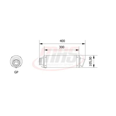 Produktbild von Mivv SPORT Schalldämpfer GP 2 SLIP-ON Carbon für SUZUKI GSX-R 1000 BJ 2007 > 2008