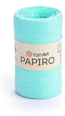 Obrázek produktu pro YarnArt Papírová příze - barva 1304 azurová - pletací a háčkovací příze