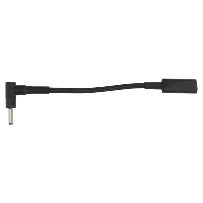 Image de Adaptateur pour câble de recharge d'ordinateur portable avec puce PD intégrée – Câble de recharge Type-C 100 W pour port 3,5 x 1,35 mm (CC)