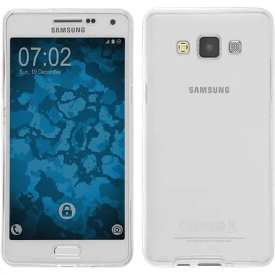 Produktbild von PhoneNatic Case kompatibel mit Samsung Galaxy A5 (A500) - clear Silikon Hülle 360° Fullbody Cover