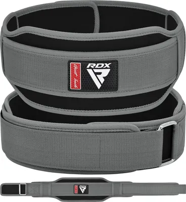 Immagine prodotto di Cintura per sollevamento pesi RDX per uomo e donna, resistente imbottitura in schiuma EVA, fibbia in ferro, morbido supporto per la schiena per powerlifting, bodybuilding e sollevamento pesi, attrezzatura per l'allenamento fitness in palestra
