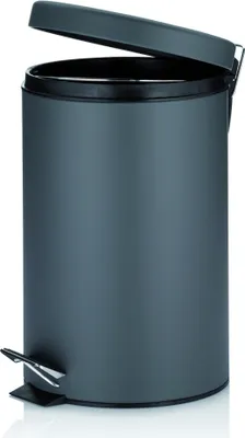 Produktbild von Abfallbehälter Timon Edelstahl dunkelgrau, 12 L - Kela