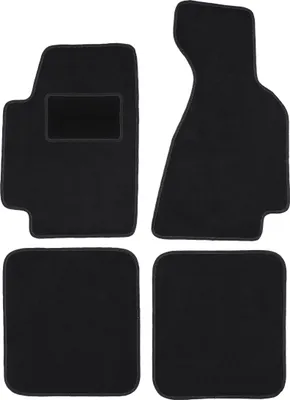 Produktbild von Schwarze Velours-Fußmatten für: Audi 80 B5 Cabrio (1994-2000)