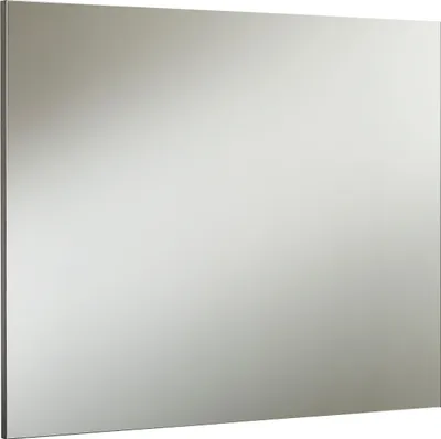 Produktbild von Wandspiegel >Glossy< in Weiß - 80x65x2cm (BxHxT)