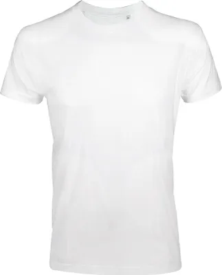 Produktbild von SOLS Herren Imperial Slim Fit T-Shirt, Kurzarm PC507 (S) (Weiß)