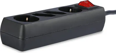 Obrázok produktu pre Adaptéry a zásuvky V-TAC - 4-cestná predlžovacia zásuvka - IP20 - čierna - 1,5 m kábel