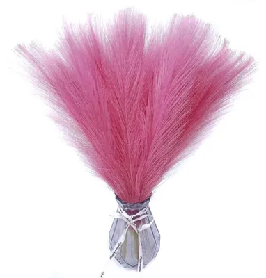 Produktbild von Künstliches Pampasgras Deko 30 Stück Rose 43-45 cm Polyester
