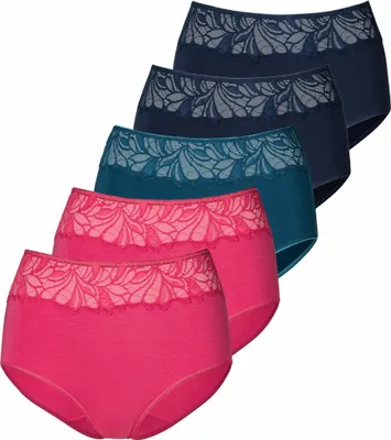 Produktbild von VIVANCE Taillenslip pink, navy, petrol Größe 48/50