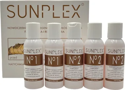 Image de SUNPLEX Traitement régénérant pour cheveux 5x50ml - 250ml