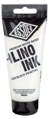 Imagen del producto de Pintura para serigrafía premium, a base de agua, marca Essdee, 100 ml, color blanco