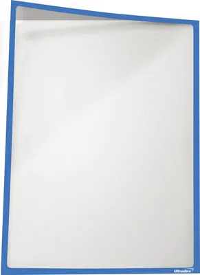 Produktbild von Ultradex Infotasche 889007 DIN A4 magnetisch blau 5 St./Pack