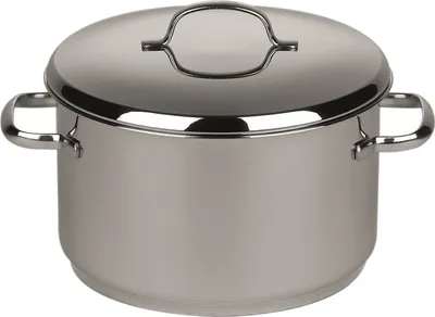 Produktbild von Riess Cristall Fleischtopf mit Deckel Ø20cm Edelstahl