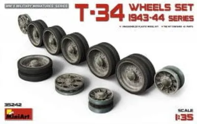 Produktbild von MINIART MA35242 T-34 Wheels set. 1943-44 series