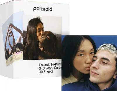 Zdjęcie produktu dla Wkłady papier wkład 30x do drukarki Polaroid Hi-Print 3x3" na 30 zdjęć