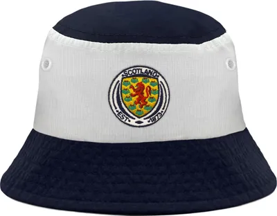 Produktbild von Fan Originals - "SFA" Schlapphut, bestickt GF733 (S-M) (Marine/Weiß)