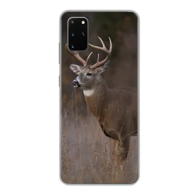 Produktbild von MuchoWow® Handyhülle Schutzhülle Hülle für Samsung Galaxy S20 Plus Herbst - Hirsche - Gras - Natur - Tiere Silikon Softcase Handy Hülle - Hartschale