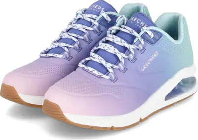 Produktbild von Skechers Damen-Sneaker UNO 2 - OMBRE AWAY Blau-Grün-Weiß-Mehrfarbig, Farbe:multicolor, EU Größe:35