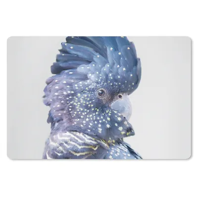 Produktbild von MuchoWow® Mauspad Mousepad Kakadu - Blau - Tiere - Natur 27x18 cm - Mousepads - Maus Mat - Pad - Mausunterlage - Büroartikel - Desk Matten