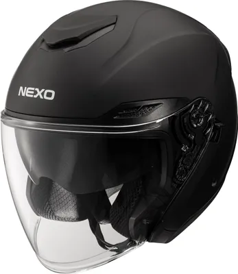 Produktbild von Nexo Jethelm Comfort II – Thermoplast-Schale, Integrierte Sonnenblende