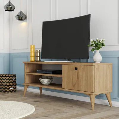 Produktbild von Skye Decor, Retro 1562, TV-Schränke, Eiche, Melaminplatte, 120 x 29,5 x 44,6 cm