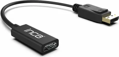 Obrázek produktu pro INCA IDTH-07 INCA Adapter IDTH-07 DisplayPort > HDMI, 4K, 0.2m retail