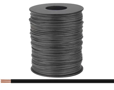 Image de Câble double 0,08 mm² / 100 m noir-noir