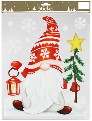 Produktbild von Fenstersticker Santa 28,5 x 34,5 cm