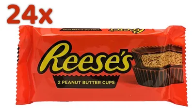 Produktbild von Reese's - 2 Peanut Butter Cup 24x 39,5g