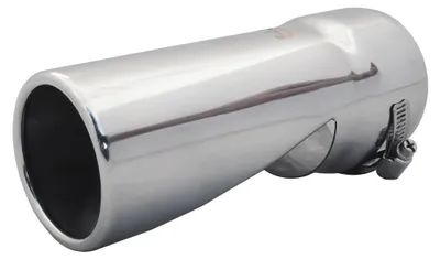 Zdjęcie produktu dla Uniwersalna końcówka układu wydechowego Simoni Racing TRX/97, prosty wylot, 70 mm, stal nierdzewna