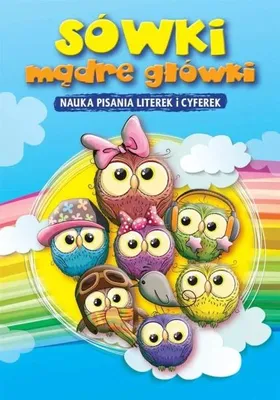 Produktbild von Sówki mądre główki. Nauka pisania literek i cyfere - praca zbiorowa