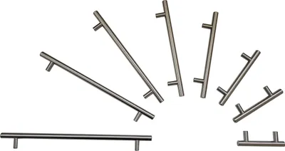 Produktbild von 20 x Edelstahl Möbelgriff 320mm, Bohrlochabstand 256mm, Ø12 mm Küchengriff