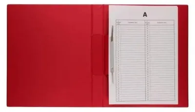 Produktbild von Aktenordner für Personalakten, B+W, 3 cm, rot - Biurfol