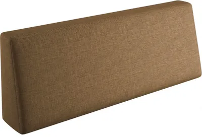 Produktbild von sunnypillow Palettenkissen mit abnehmbarem Bezug Rückenkissen 120x40x20/10cm Braun