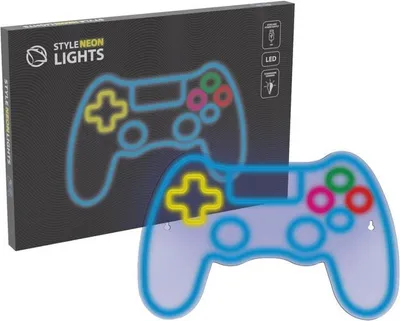 Obrázok produktu pre LED neónové svetlá Gamepad 2 v štýle MANTA SNL63MT