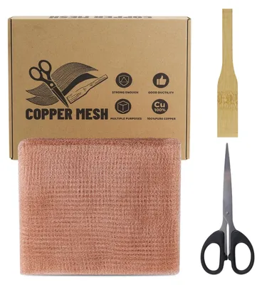 Produktbild von Kupfernetz-Set zur Nagetierbekämpfung, 20,3 cm x 15 m