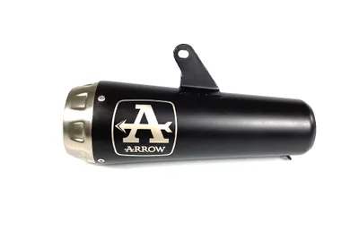 Produktbild von ARROW Pro-Race Dark Nichrom Slip-On Auspuff für Honda CBR 500 R
