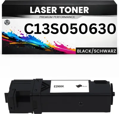 Produktbild von Toner kit C13S050630 für Epson hochwertig Schwarz Premium Alternative für Epson AcuLaser C2900, CX29 series