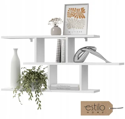 Immagine prodotto di Scaffale da parete 100 cm – Scaffale sospeso in MDF – Libreria per soggiorno, camera da letto, cucina