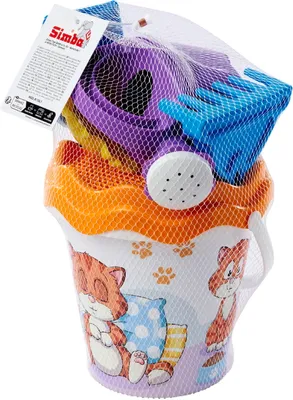 Produktbild von Simba Outdoor Spielzeug Sand & Strand Eimergarnitur Katze 107114720