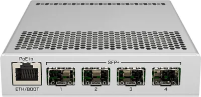 Zdjęcie produktu dla Mikrotik CRS305-1G-4S+IN, Zarządzany, Gigabit Ethernet (10/100/1000), Obsługa PoE