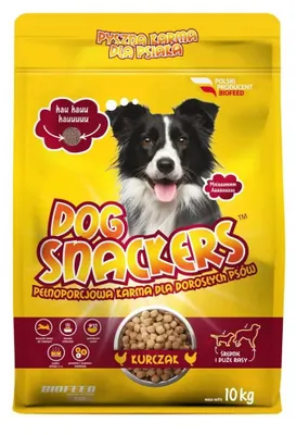 Obrázek produktu pro BIOFEED Dog Snackers Adult medium & large Chicken - suchá krmiva pro psy - 10 kg