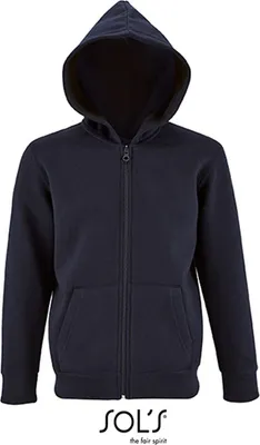Immagine prodotto di SOL'S Felpa con cappuccio e zip da bambino Stone