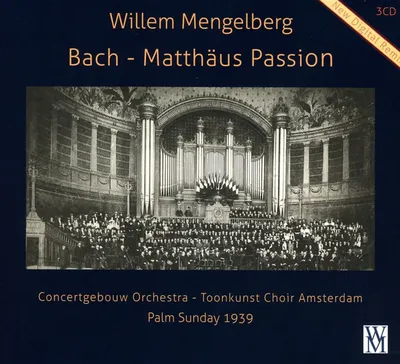 Obrázek produktu pro Matthäus-Passion BWV 244 (Aufnahme am Palmsonntag 1939)