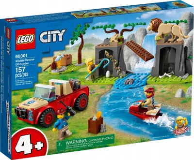 Obrázek produktu pro LEGO® City 60301 Terénní vozidlo pro záchranu zvířat